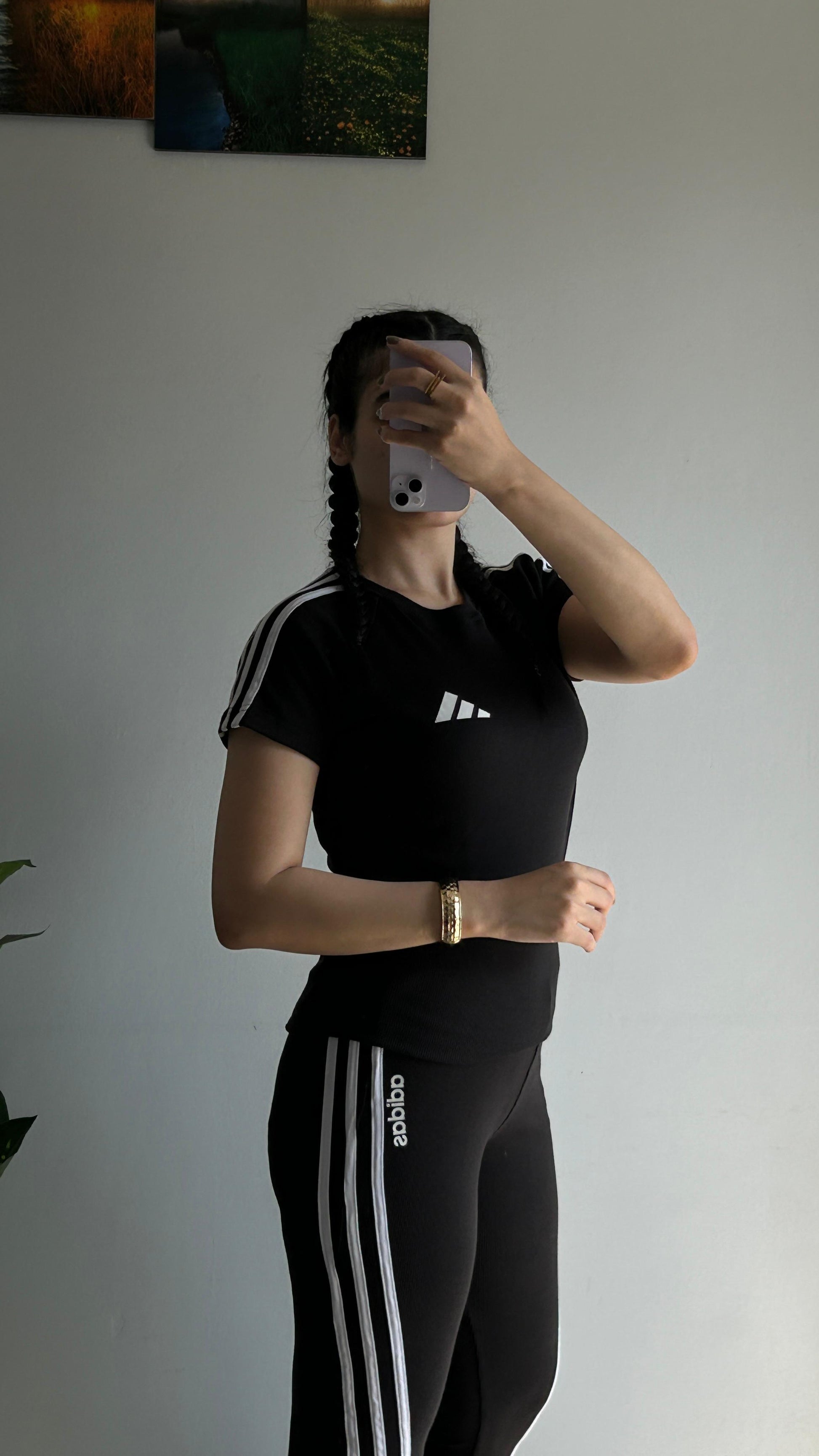 Adidas suit short sleeve top