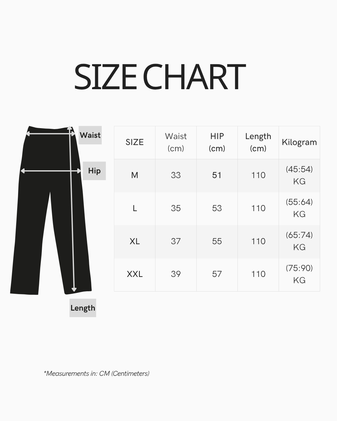 Black Wide leg sweatpants