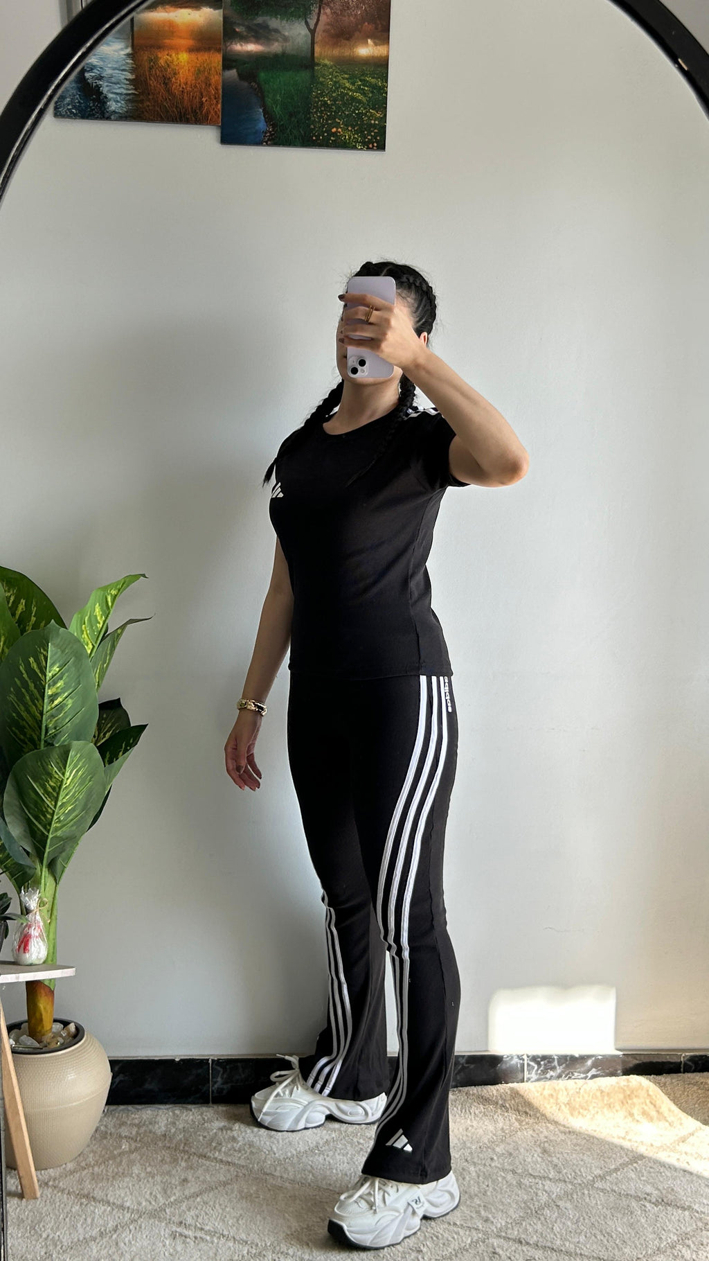 Adidas suit short sleeve top
