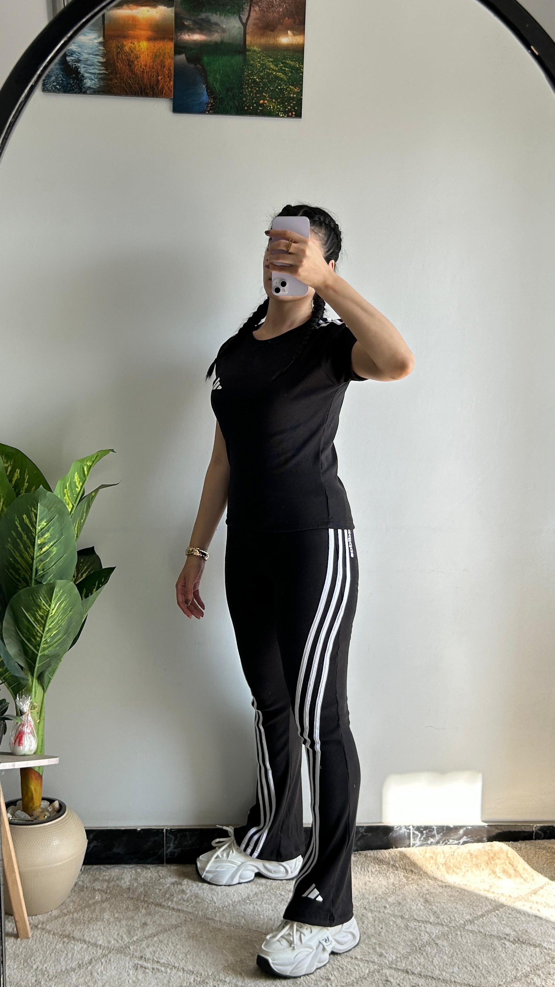 Adidas suit short sleeve top