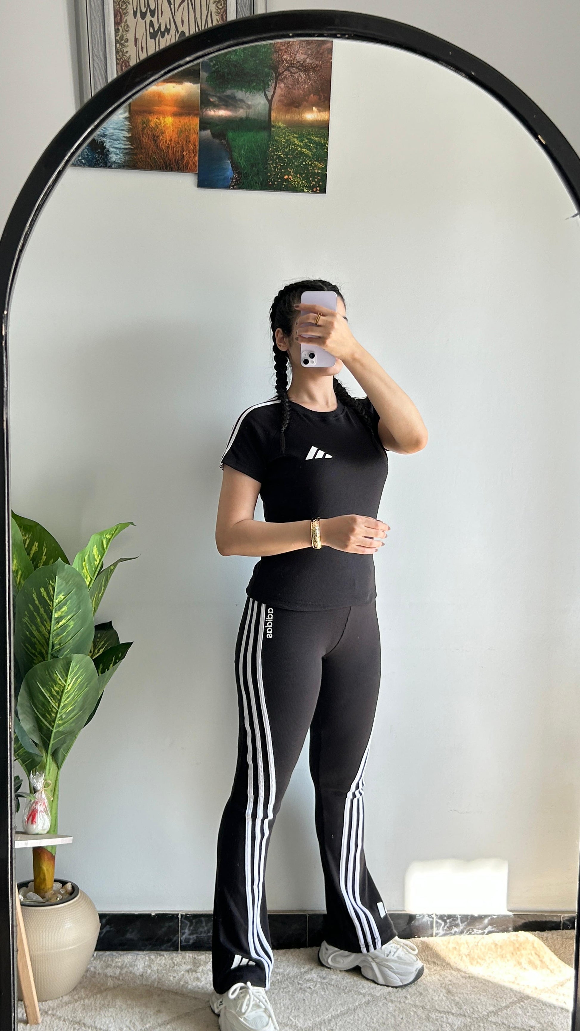 Adidas suit short sleeve top