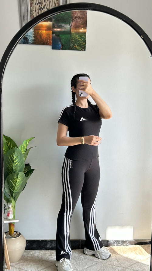 Adidas suit short sleeve top