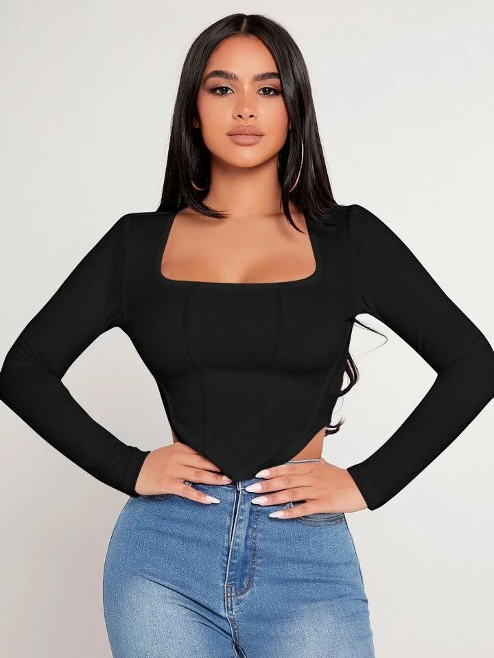 Ribbed tank top