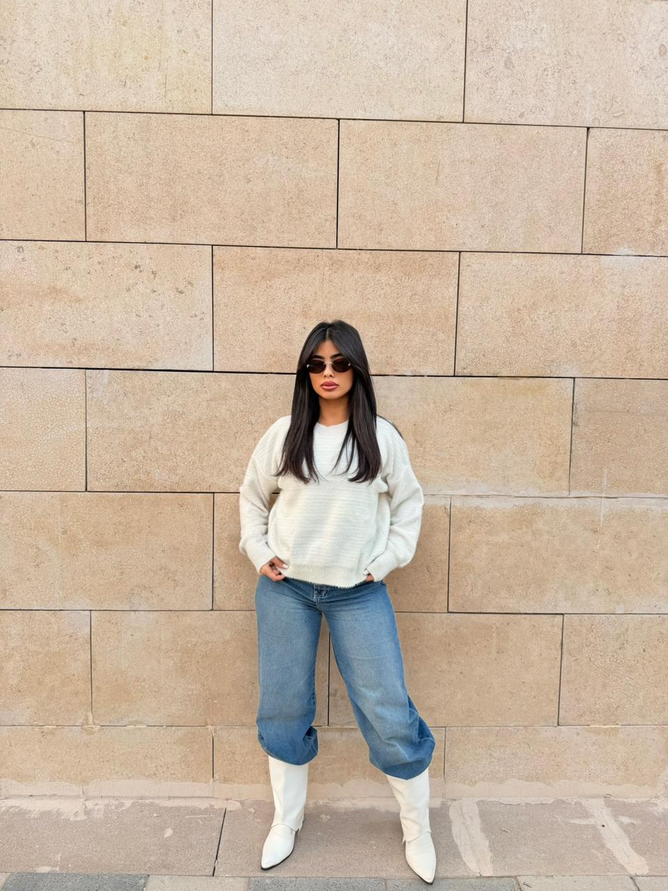 Knit Mohier Top - Mint Green